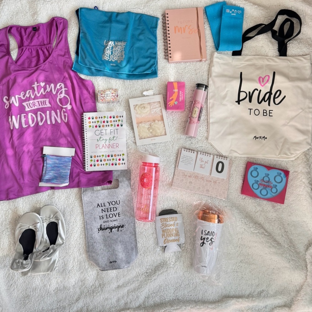 NWT bridal gifts- bundle - for the bride to be